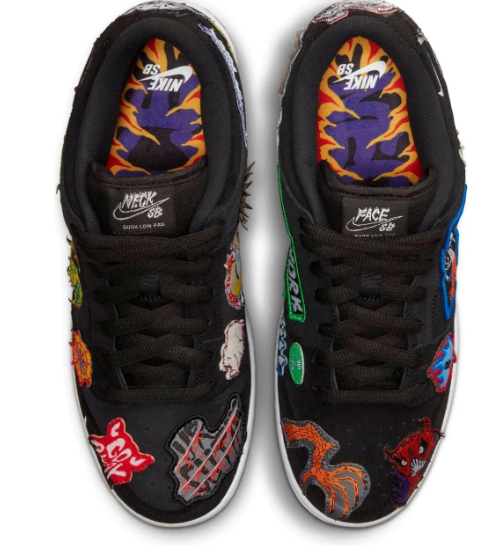 Nike x Neckface SB Dunk Low Pro 'Black' DQ4488-001