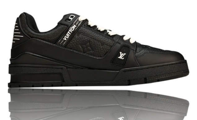 Louis Vuitton LV Trainer Low 'Monogram Black Embossed' | Style 1AAREY