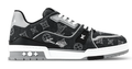 Louis Vuitton LV Trainer Sneaker | Monogram-Embroidered Denim