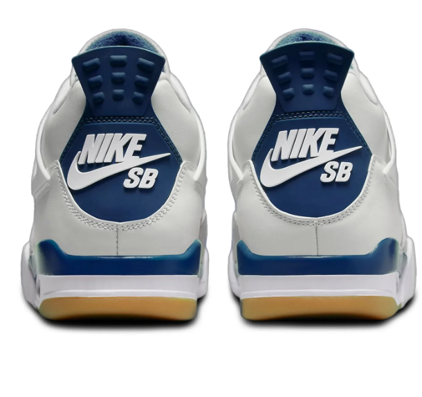 Nike SB x Air Jordan 4 'Navy' | White / Navy