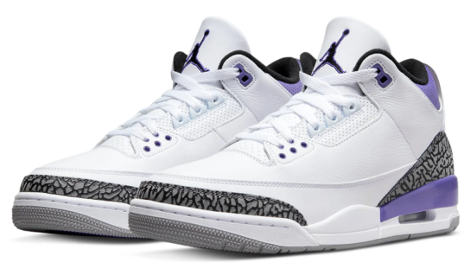Air Jordan 3 Retro 'Dark Iris' CT8532-105