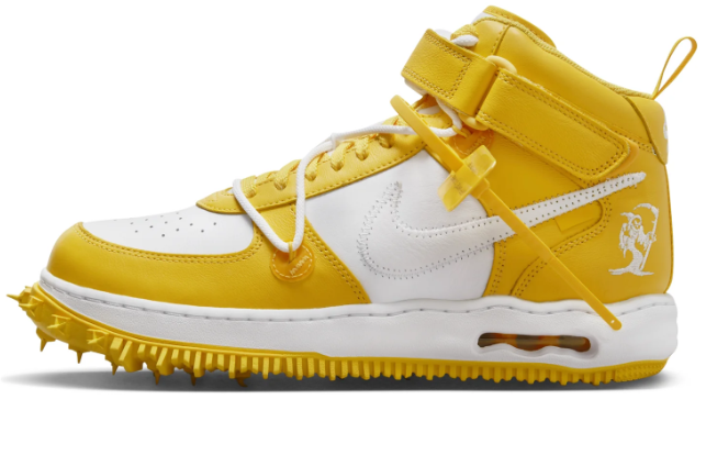 Nike x Off-White Air Force 1 Mid SP 'Varsity Maize' DR0500-101