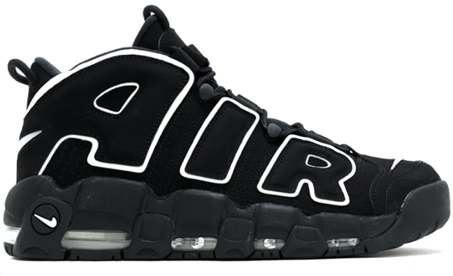 Nike Air More Uptempo 'Black White' 414962-00