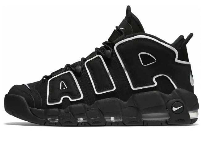 Nike Air More Uptempo 'Black White' 414962-00