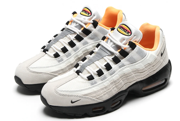 Nike Air Max 95 x FC Pack 'Sail/Black/Laser Orange' IQ8395-100
