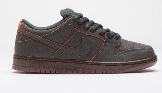 Nike SB Dunk Low Pro Premium 'Krampus' | Dark Smoke Grey / Campfire Orange / Black