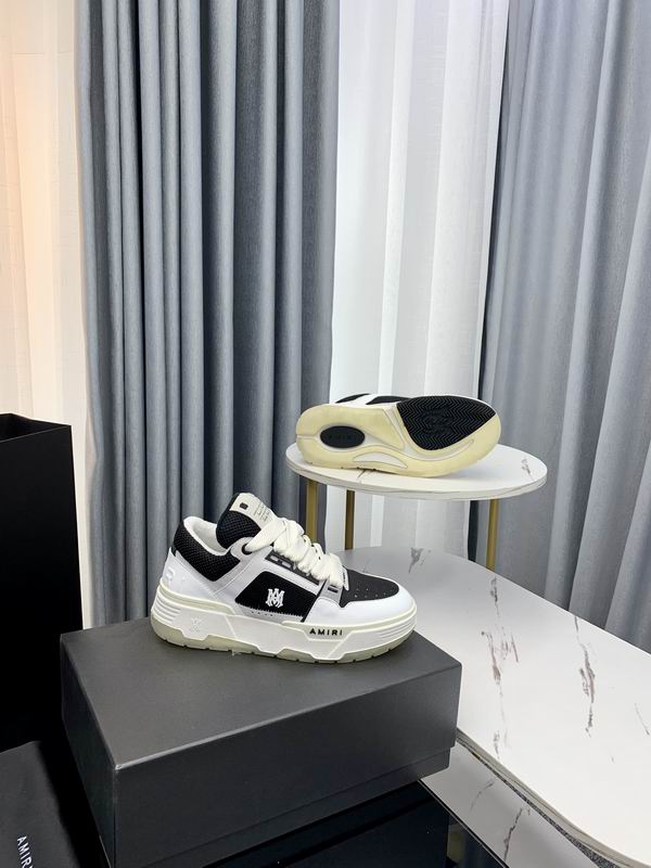 Amiri x Maison Mihara Yasuhiro Skeleton Low-Top Sneaker 'Black/White'