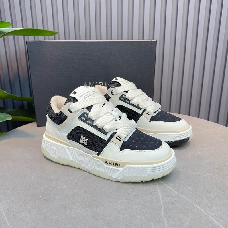 Amiri MA-1 Low-Top Sneaker – White / Black