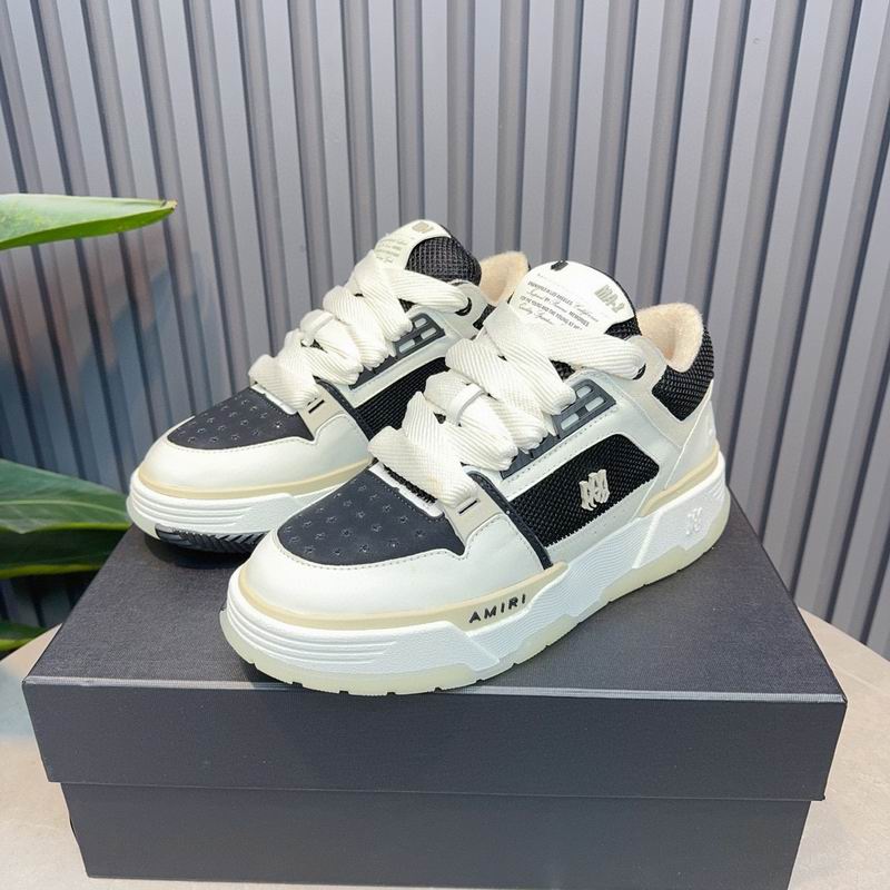 Amiri MA-1 Low-Top Sneaker – White / Black