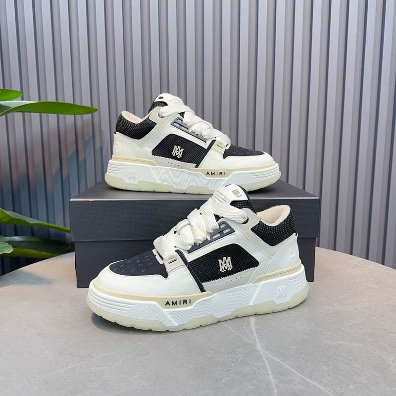 Amiri MA-1 Low-Top Sneaker – White / Black