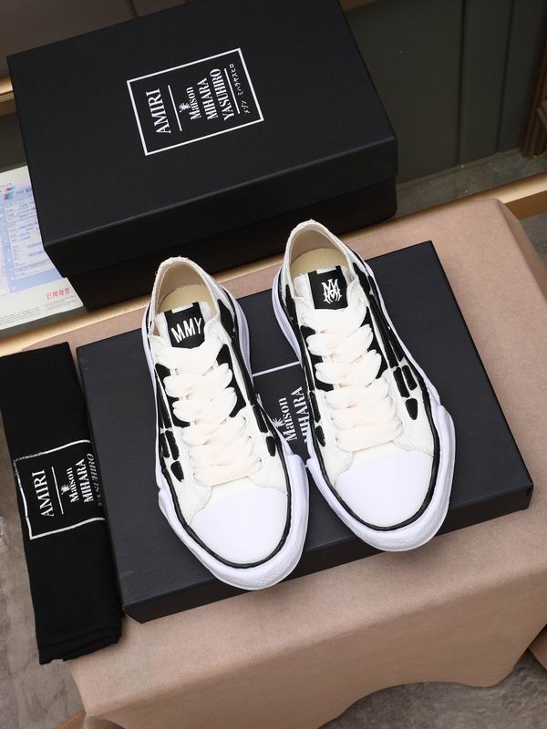 Amiri x Maison Mihara Yasuhiro Low-Top Sneaker – White / Black