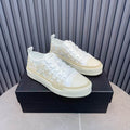 Amiri Stars Court Low Sneaker — White/Cream