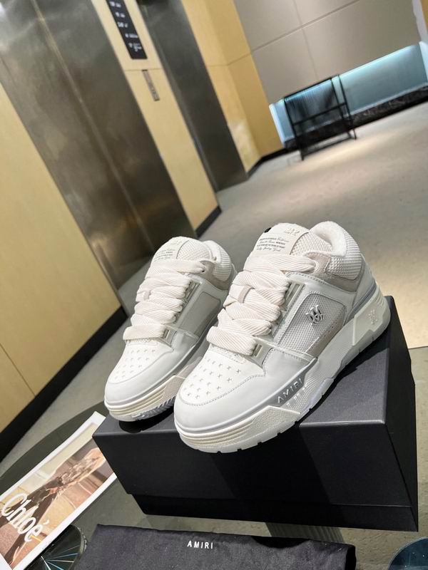 Amiri MA-1 Sneaker — White/Grey