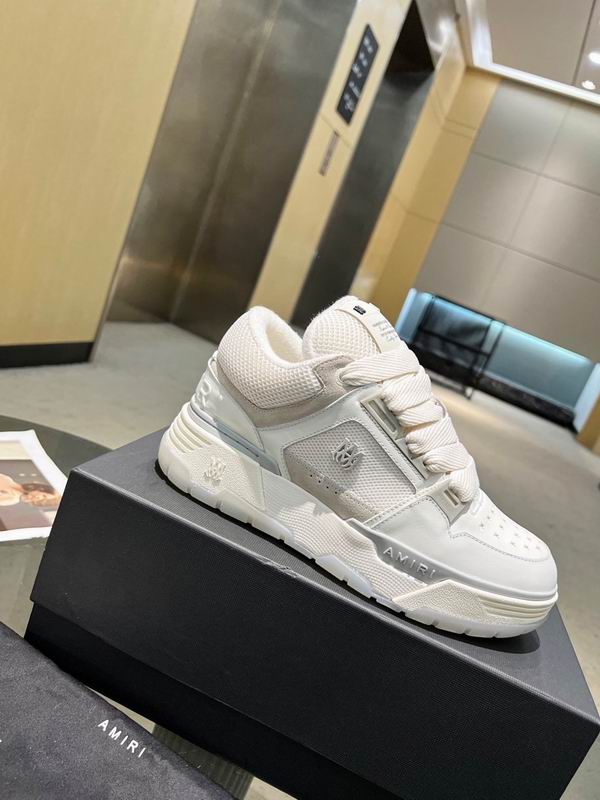 Amiri MA-1 Sneaker — White/Grey