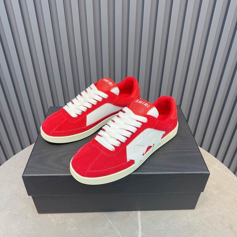 Amiri Bone Runner Sneaker — Red/White