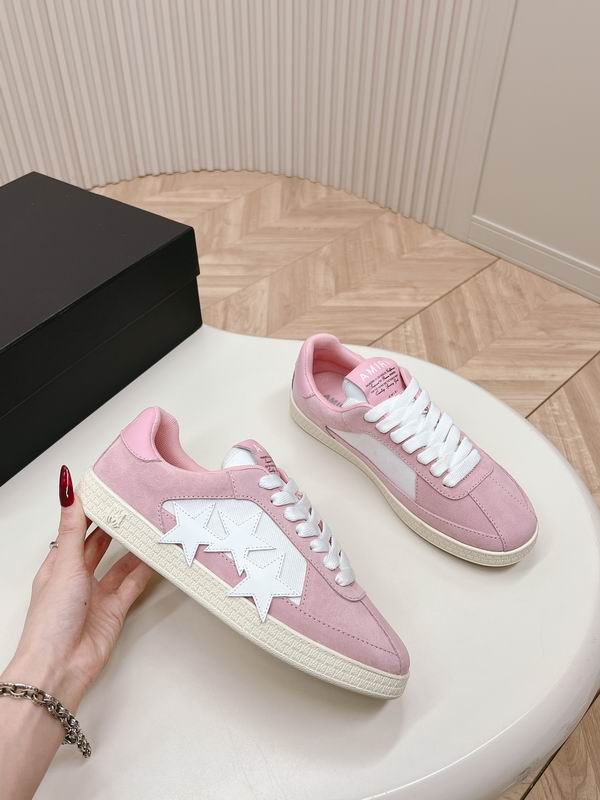 Amiri Bone Runner Sneaker — Pink/White