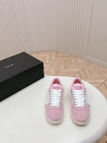 Amiri Bone Runner Sneaker — Pink/White