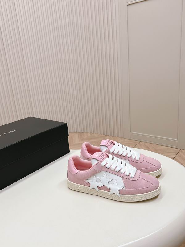 Amiri Bone Runner Sneaker — Pink/White