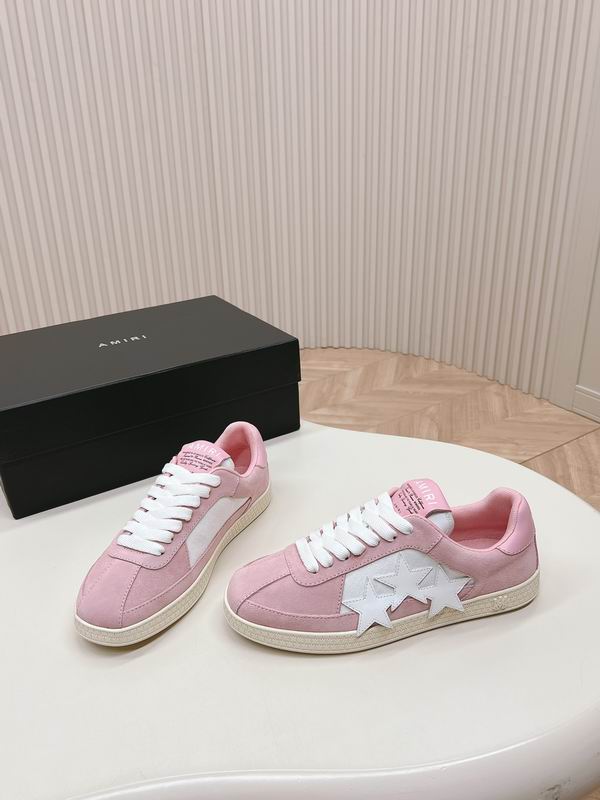 Amiri Bone Runner Sneaker — Pink/White