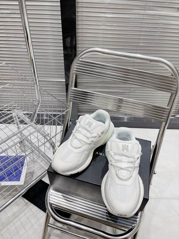 Amiri MA Runner Sneaker – White / Grey