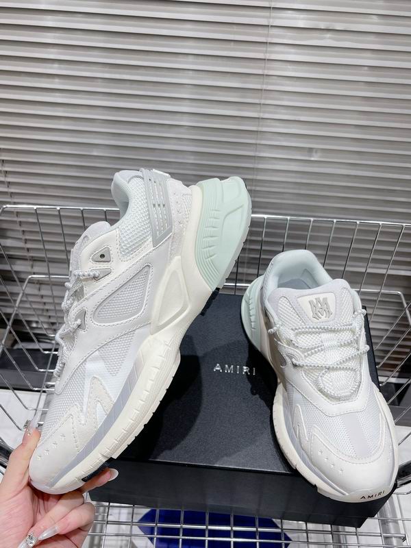 Amiri MA Runner Sneaker – White / Grey