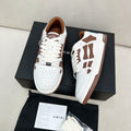 Amiri Skel Low-Top Sneaker – White / Tan