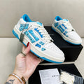 Amiri Skel-Top Low Sneaker 'White/Blue'