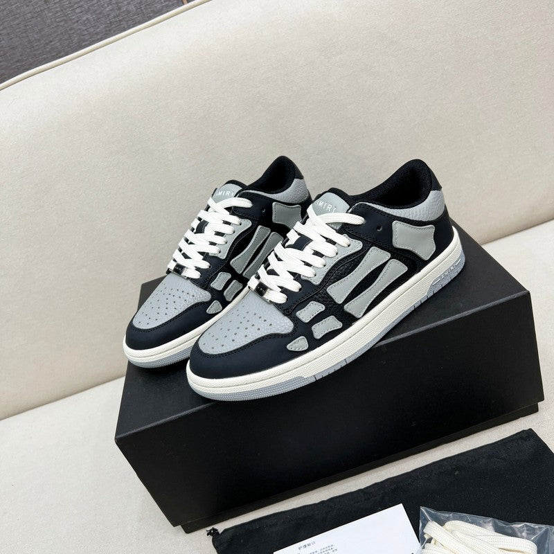 Amiri Skel-Top Low Sneaker 'Black/Grey'