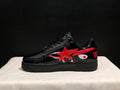 BAPE STA Shark — Black Patent / Red