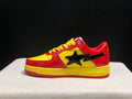 BAPE STA Low × Marvel — Iron Man (Red/Yellow Patent Leather)