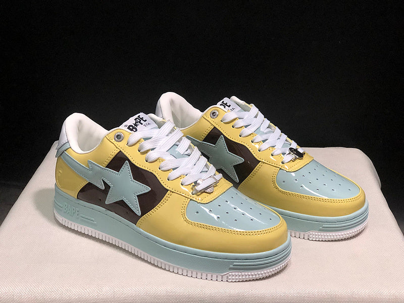 BAPE STA — Yellow / Mint / Brown