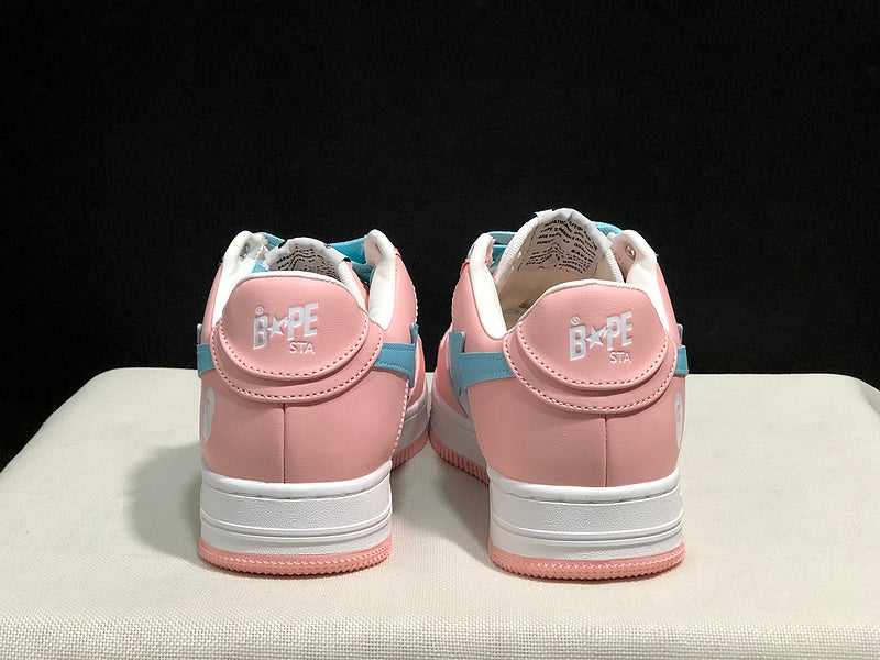 BAPE STA — Pink / White / Blue
