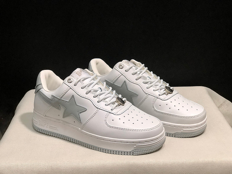 BAPE STA — White / Silver