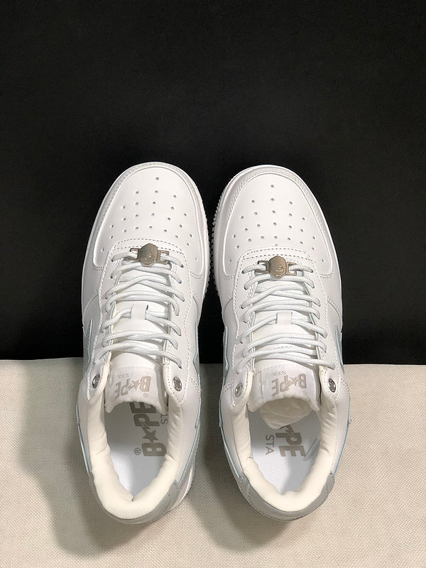 BAPE STA — White / Silver