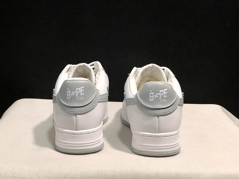 BAPE STA — White / Silver