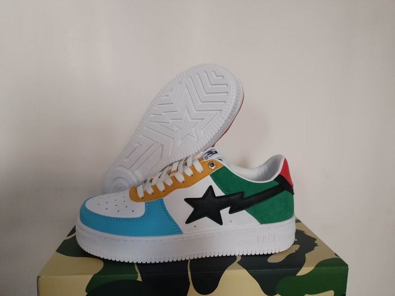 BAPE STA Low — Color Block Pack (EU 35–40)