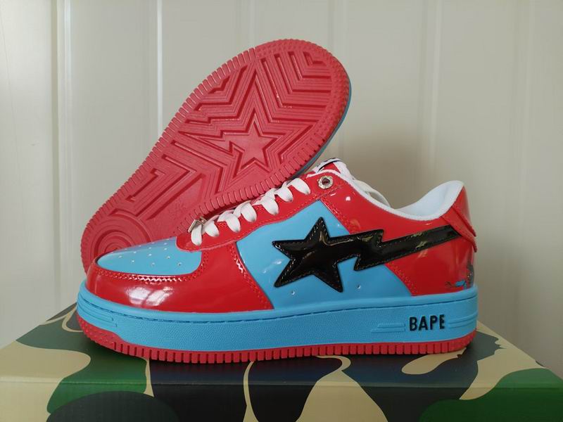 BAPE STA Low — Color Block Pack (EU 35–40)