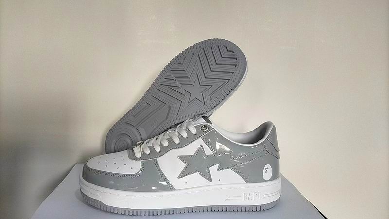 BAPE STA Low — Monochrome Pack (EU 35–40)