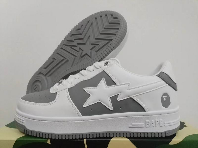 BAPE STA Low — Monochrome Pack (EU 35–40)