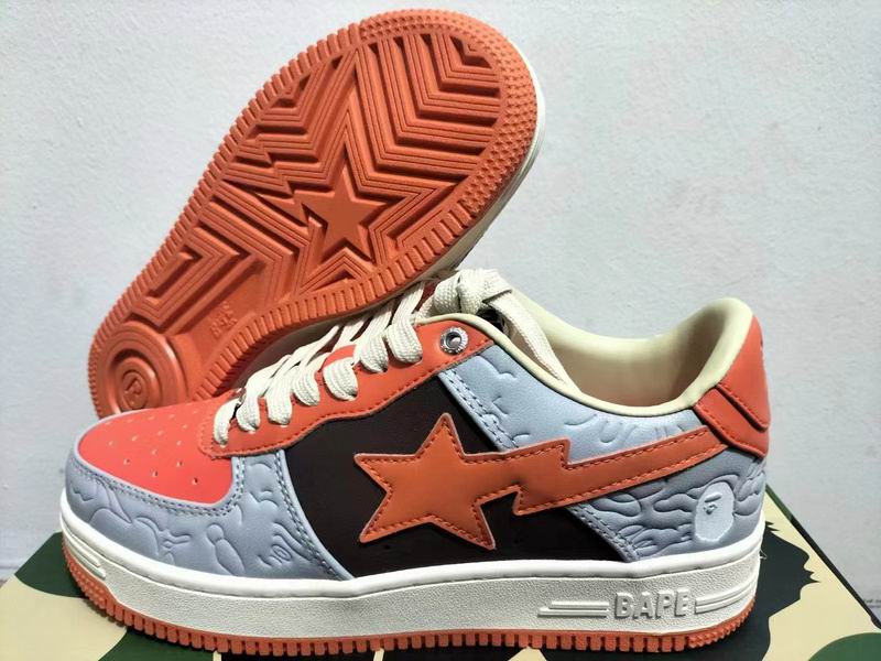 BAPE STA Low — Mint/Grey Camo, Coral/Blue Camo & Panda Black/White