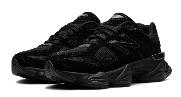 New Balance 9060 'Triple Black' Sneakers | U9060BPM