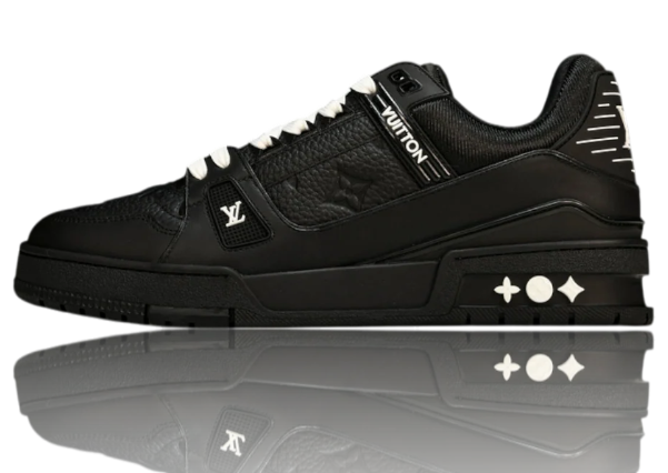Louis Vuitton LV Trainer Low 'Monogram Black Embossed' | Style 1AAREY